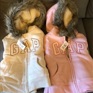 Gap Girl Zipper Hoodies
